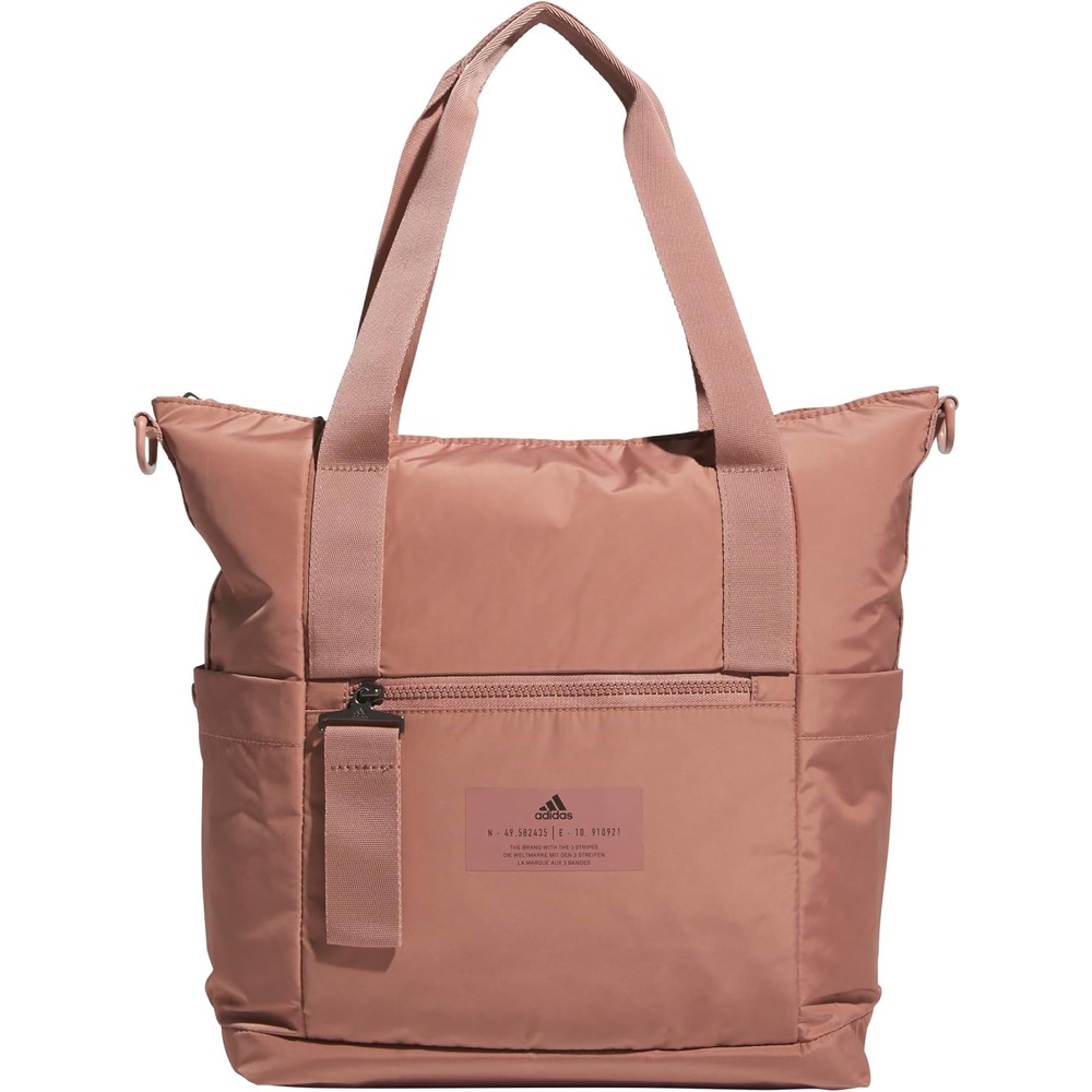 image:imageadidas All Me Tote Roomy Interior Wears Two Ways Rolls With Your Suitcase Holds Your Laptop Open Top Tote Everyday amp Court ReadyWarm Clay Pink2