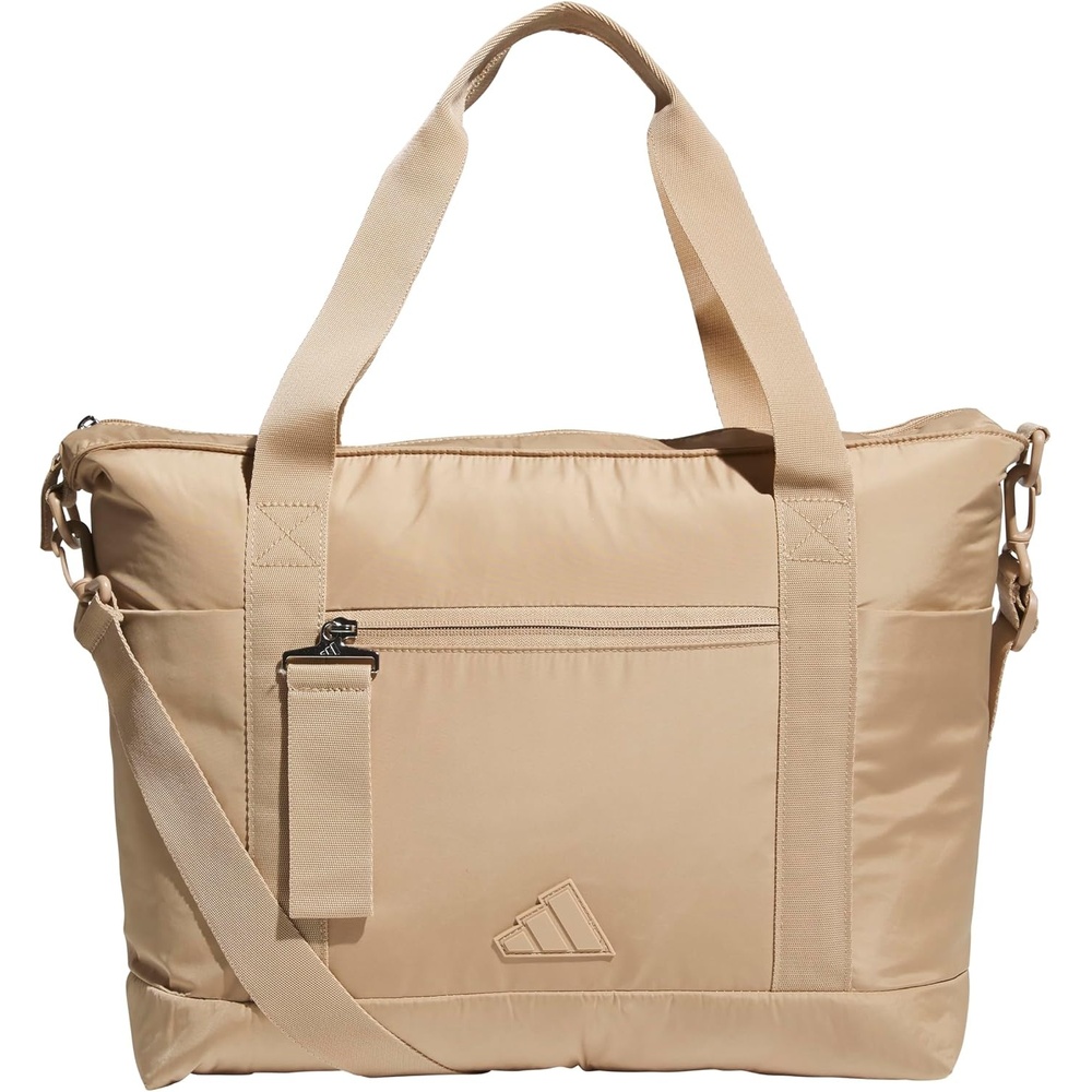 image:imageadidas All Me Tote  Roomy Interior Wears Two Ways Rolls With Your Suitcase Holds Your Laptop Open Top Tote Everyday amp Court ReadyWarm Sandstone Beige3