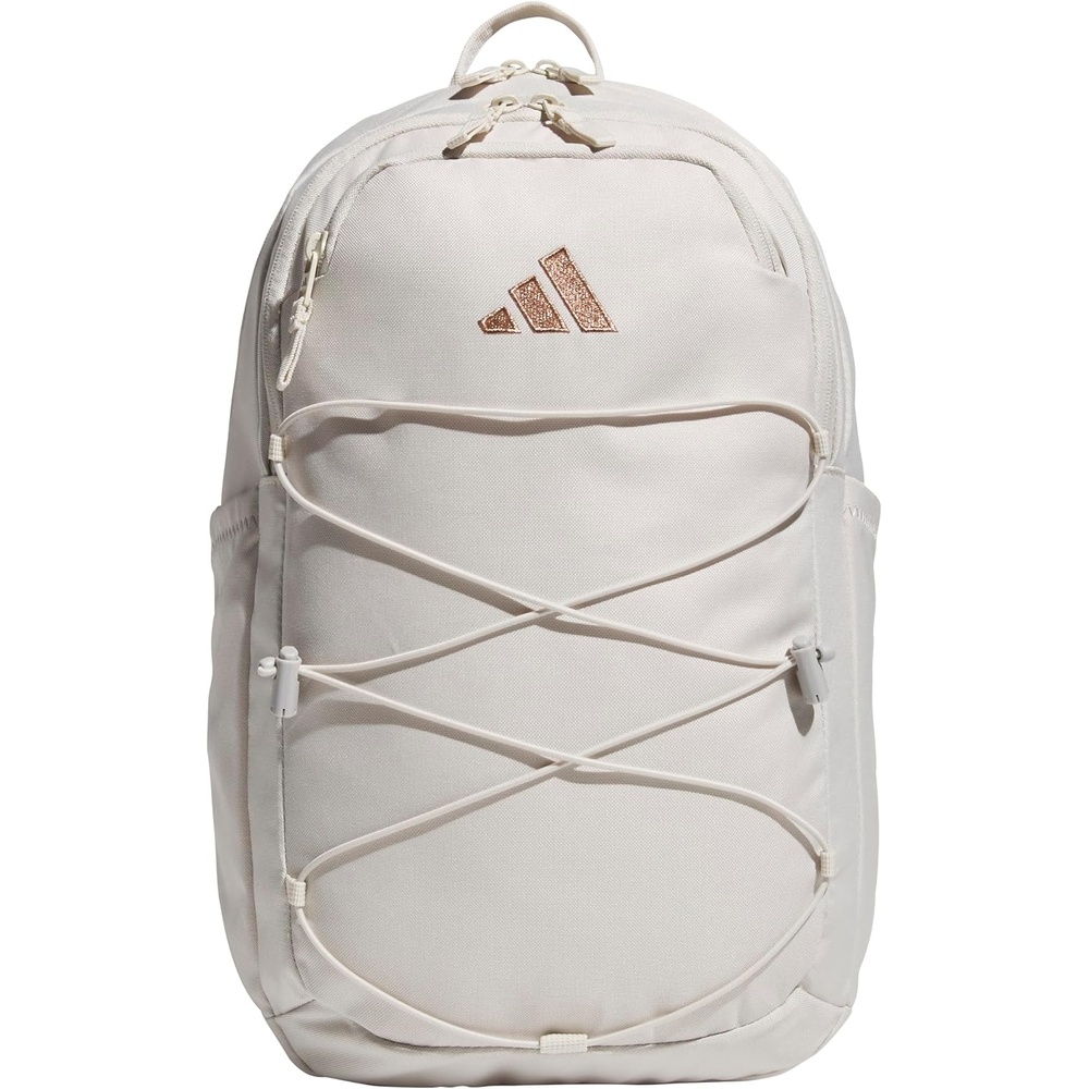 image:imageadidas Amplifier Backpack for Laptop School and Gym 28LAlumina BeigeRose GoldBungee