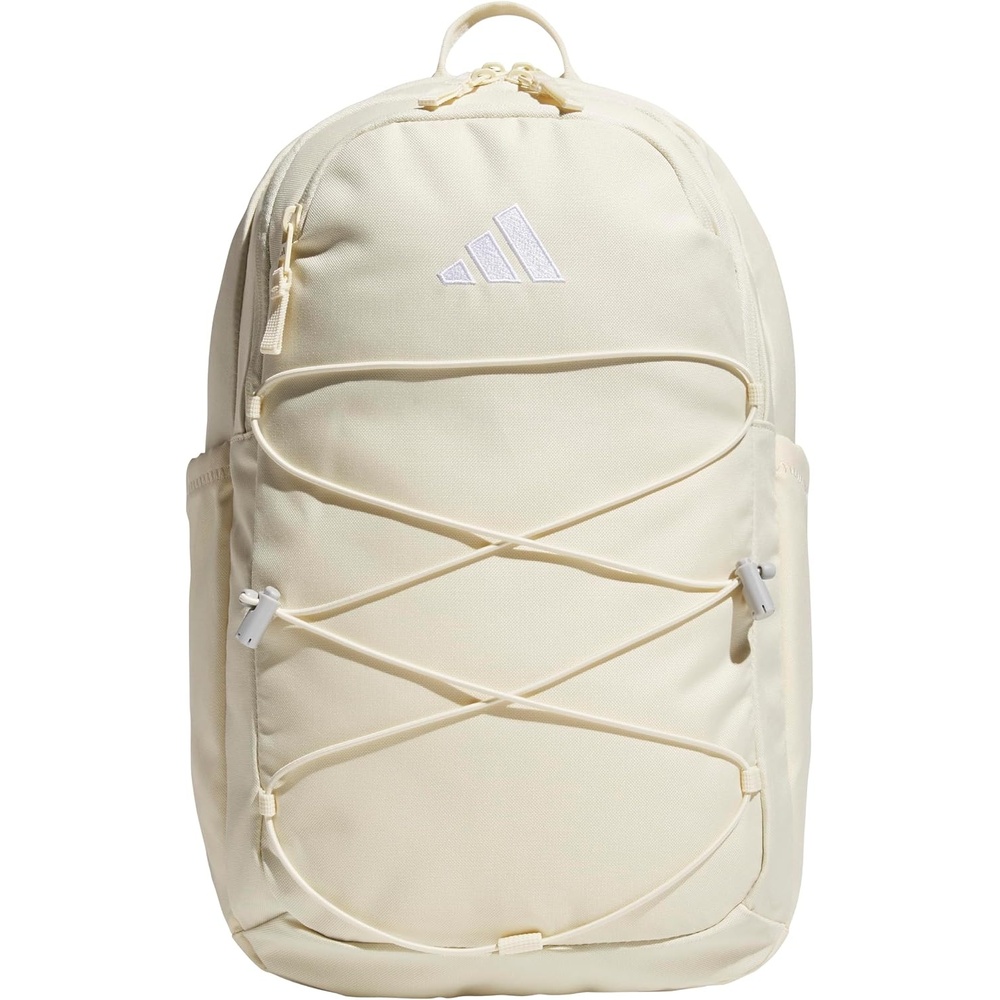 image:imageadidas Amplifier Backpack for Laptop School and Gym 28LWarm Vanilla YellowWhiteBungee