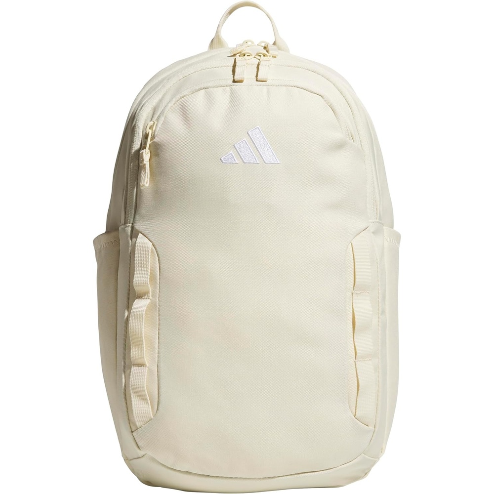 image:imageadidas Amplifier Backpack for Laptop School and Gym 28LWarm Vanilla YellowWhiteRegular