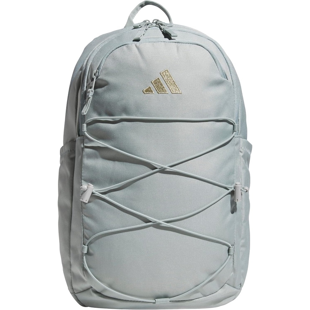 image:imageadidas Amplifier Backpack for Laptop School and Gym 28LWonder Sage GreenWhiteBungee