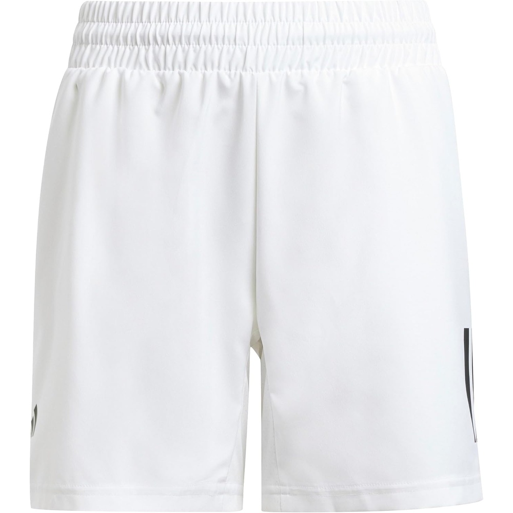 image:imageadidas Boys Club 3 Stripe Short  Legend InkWhiteWhite