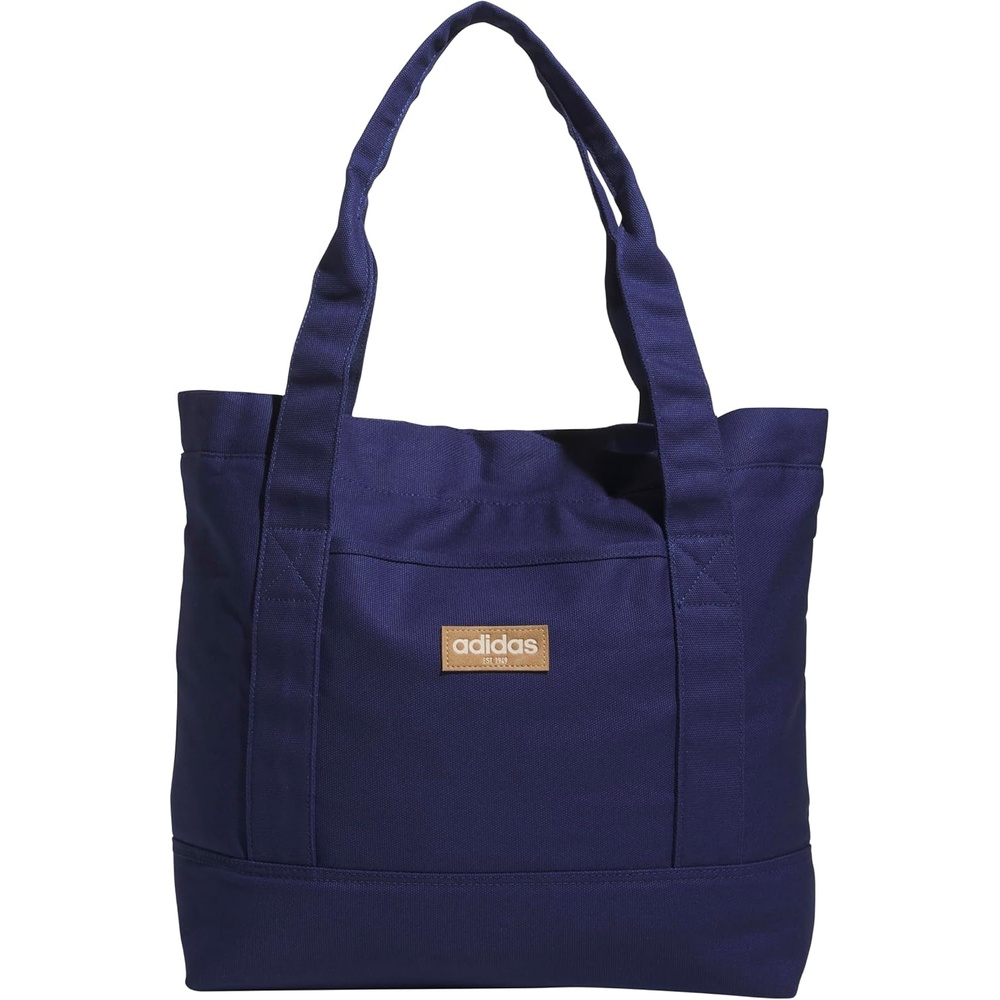 image:imageadidas Canvas Court Tote Bag Roomy Interior Interior Pockets Comfortable Straps Durable Build Everyday amp Court ReadyDark Blue1Regular 28l