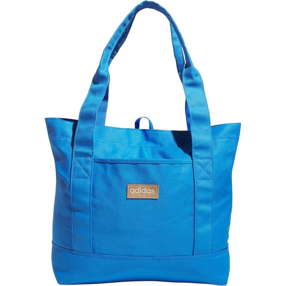 image:imageadidas Canvas Court Tote Bag  Roomy Interior Interior Pockets Comfortable Straps Durable Build Everyday amp Court ReadyRay Blue1Regular 28l