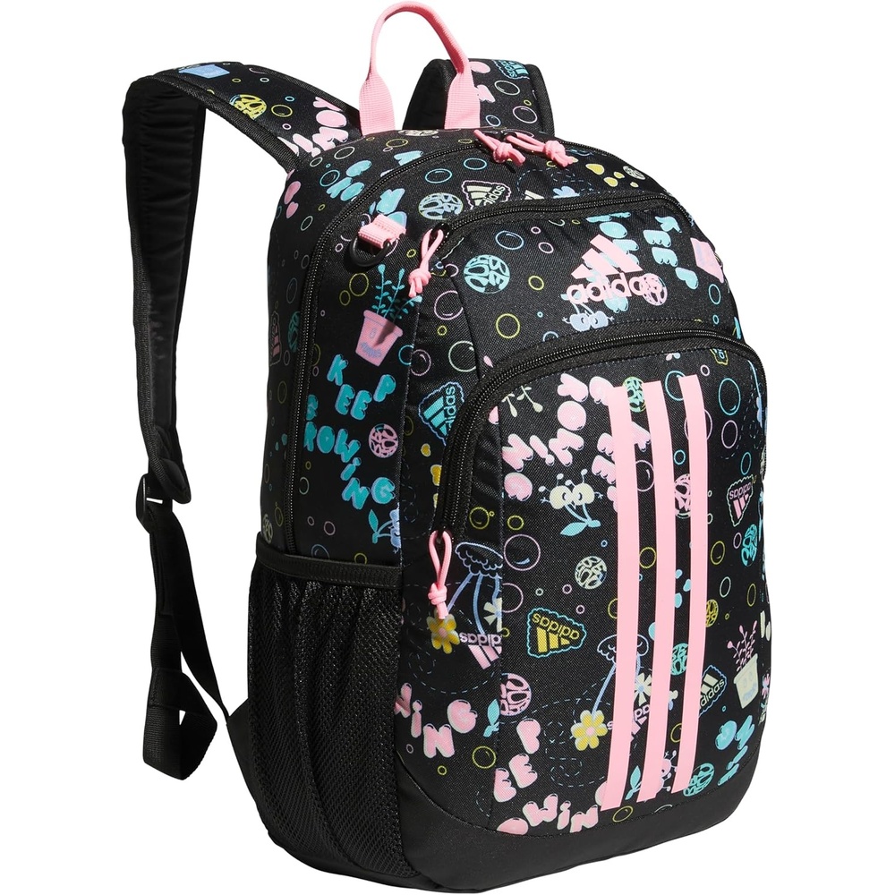 image:imageadidas Creator School Backpack 21L Padded Laptop Sleeve Durable Build RightSized For Kids Carries Comfortably Spills Wipe Away School Gym amp Travel ReadySeed Hyper Optimism