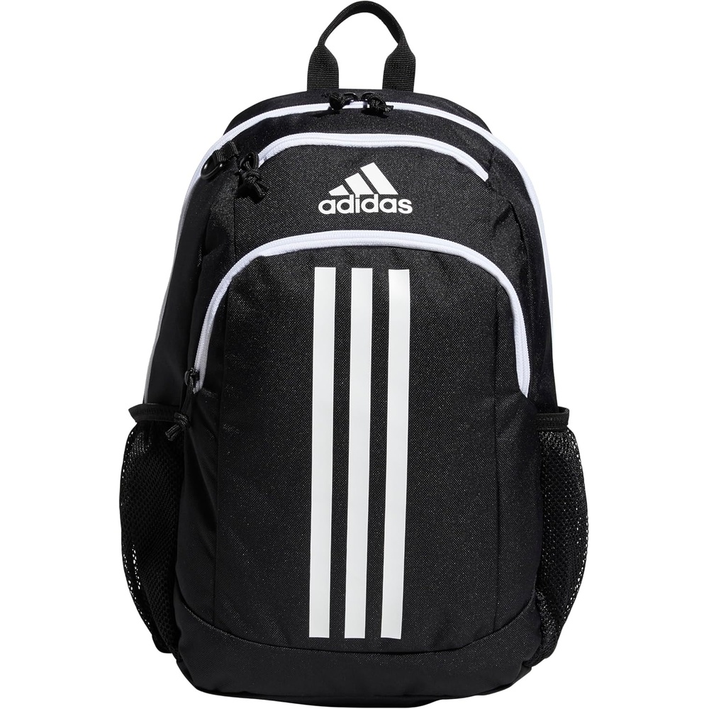 image:imageadidas Creator School Backpack 21L  Padded Laptop Sleeve Durable Build RightSized For Kids Carries Comfortably Spills Wipe Away School Gym amp Travel ReadyBlackWhite2