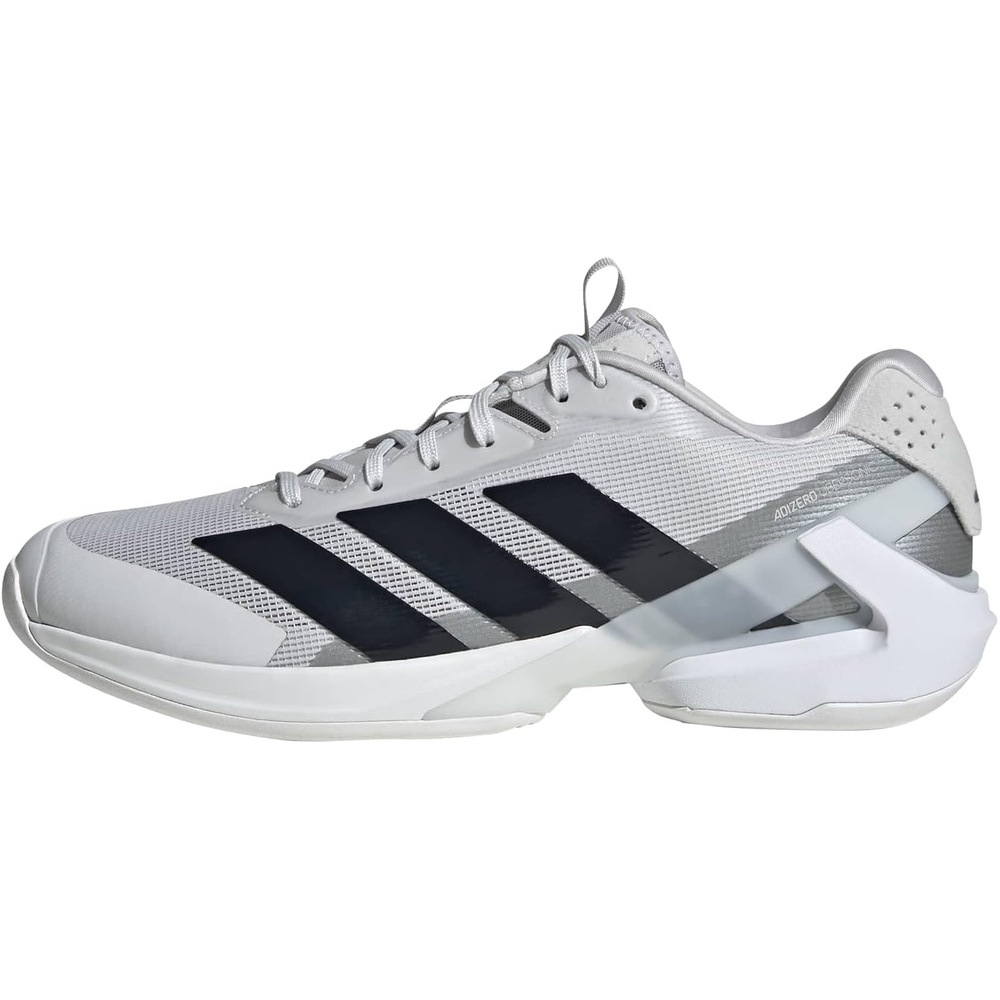 image:imageadidas Mens Adizero Ubersonic 5 Tennis ShoesDash GreyAurora InkTech Grey Metallic