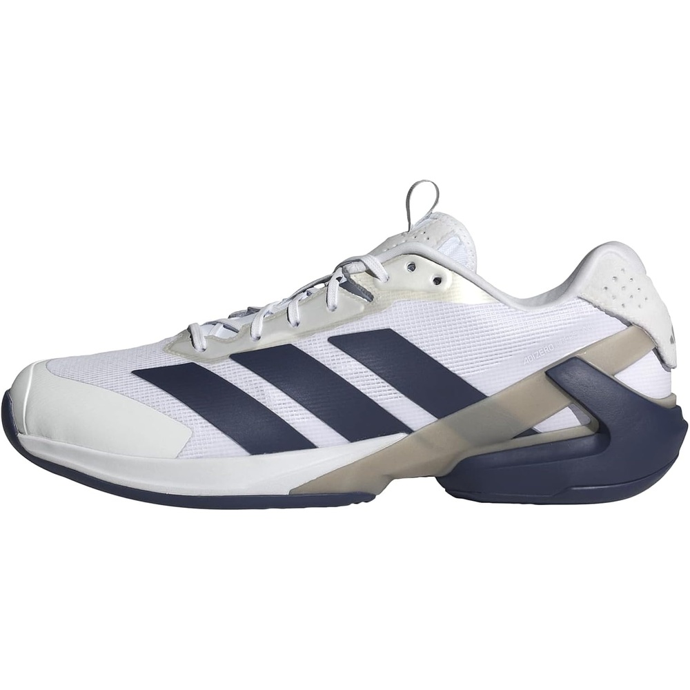 image:imageadidas Mens Adizero Ubersonic 5 Tennis ShoesWhiteDark BlueSilver Metallic