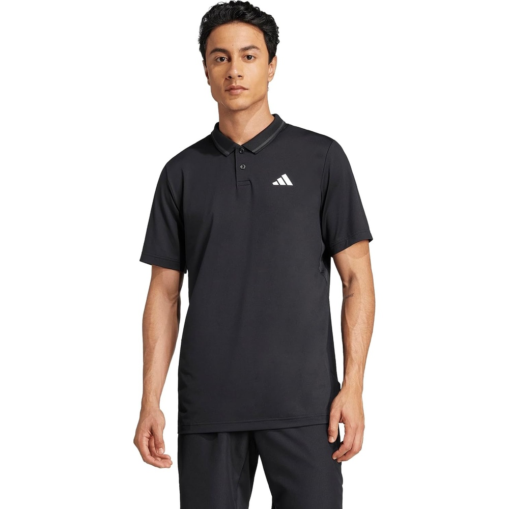 image:imageadidas Mens Club Tennis Climacool Pique Polo ShirtBlack
