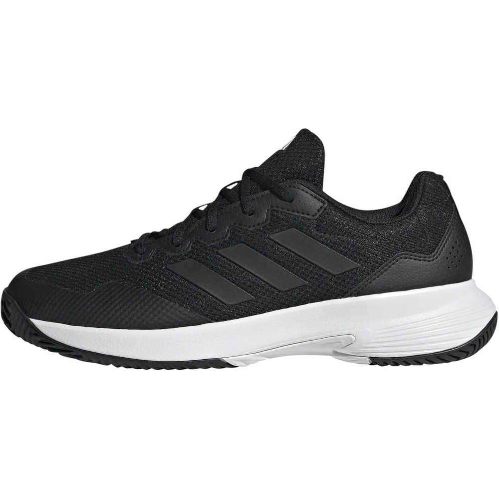 image:imageadidas Mens Gamecourt 2 Tennis ShoesCore BlackCore BlackGrey Four