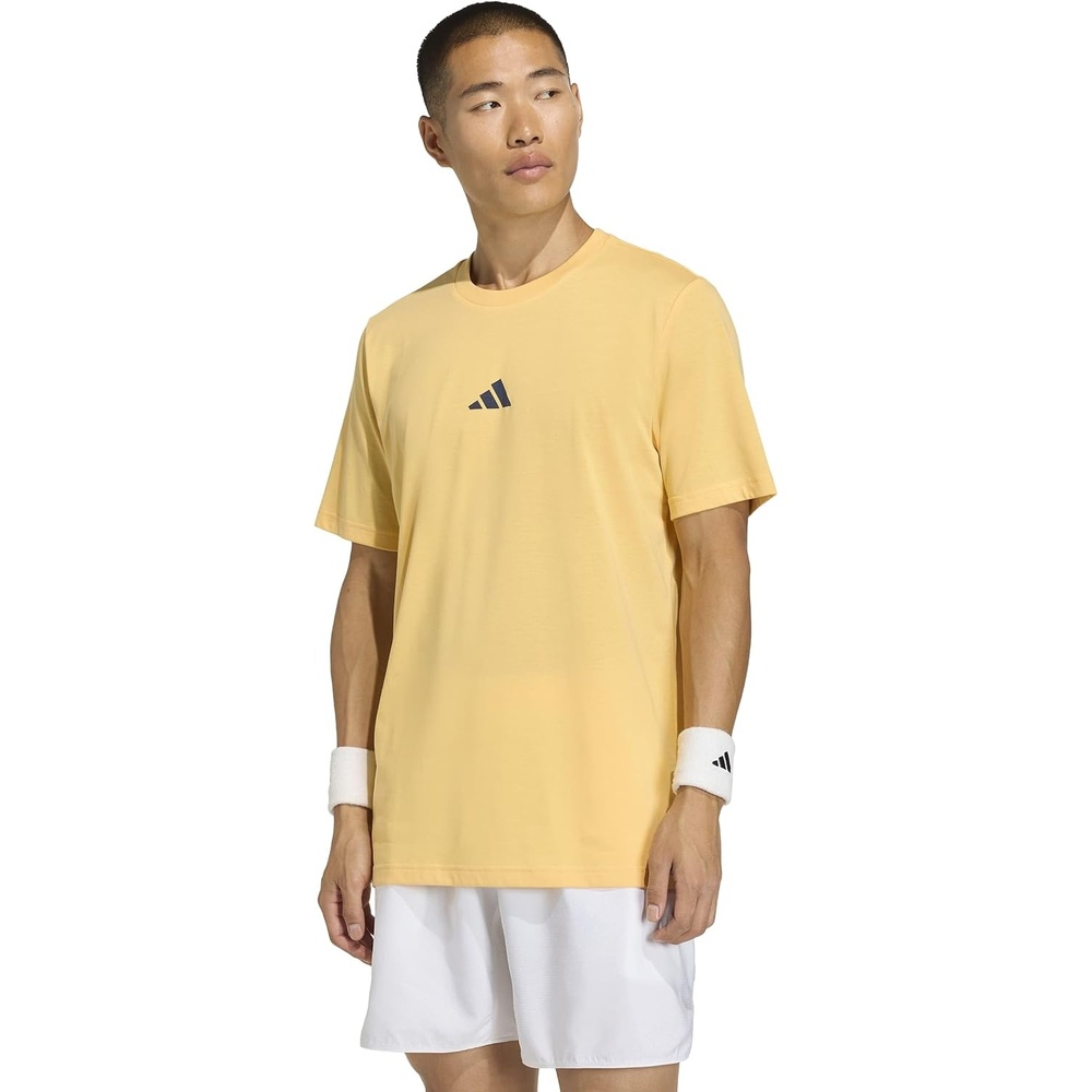 image:imageadidas Mens Pickleball Graphic TShirtSemi Impact Orange