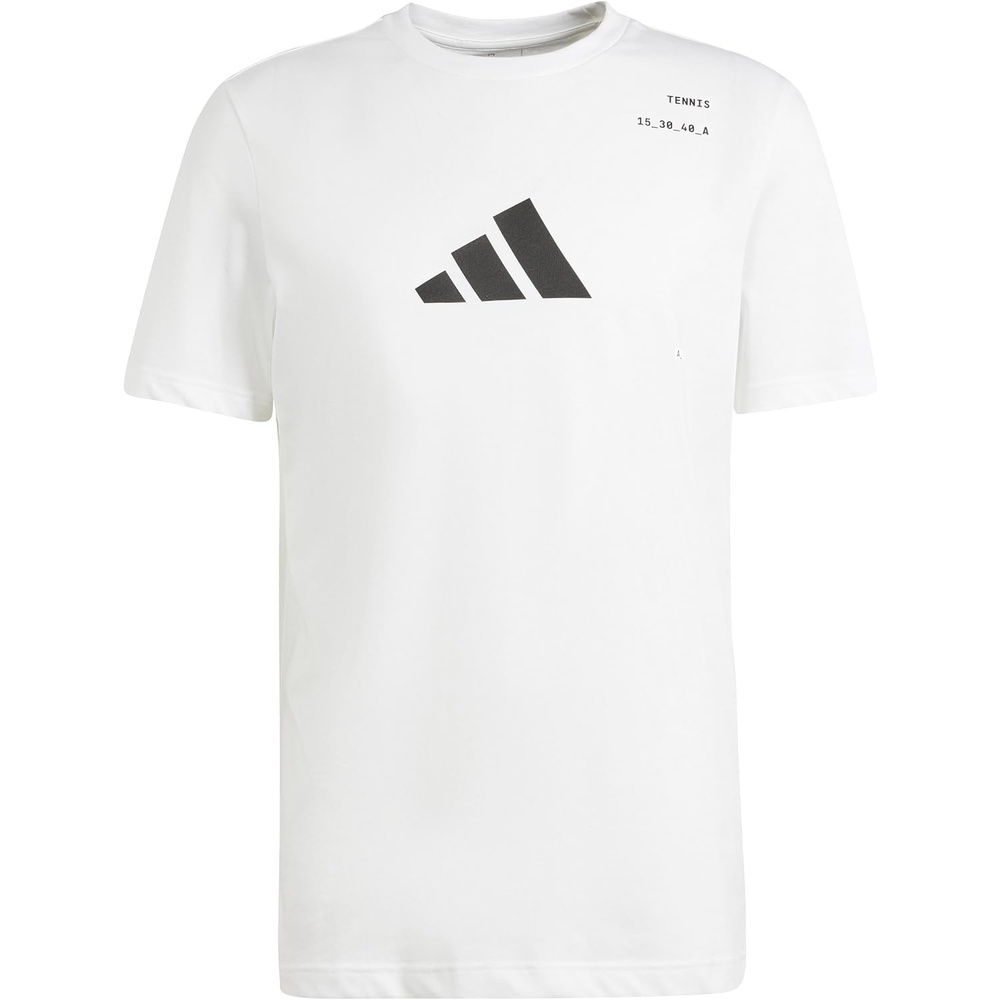 image:imageadidas Mens Tennis Graphic TShirtWhite
