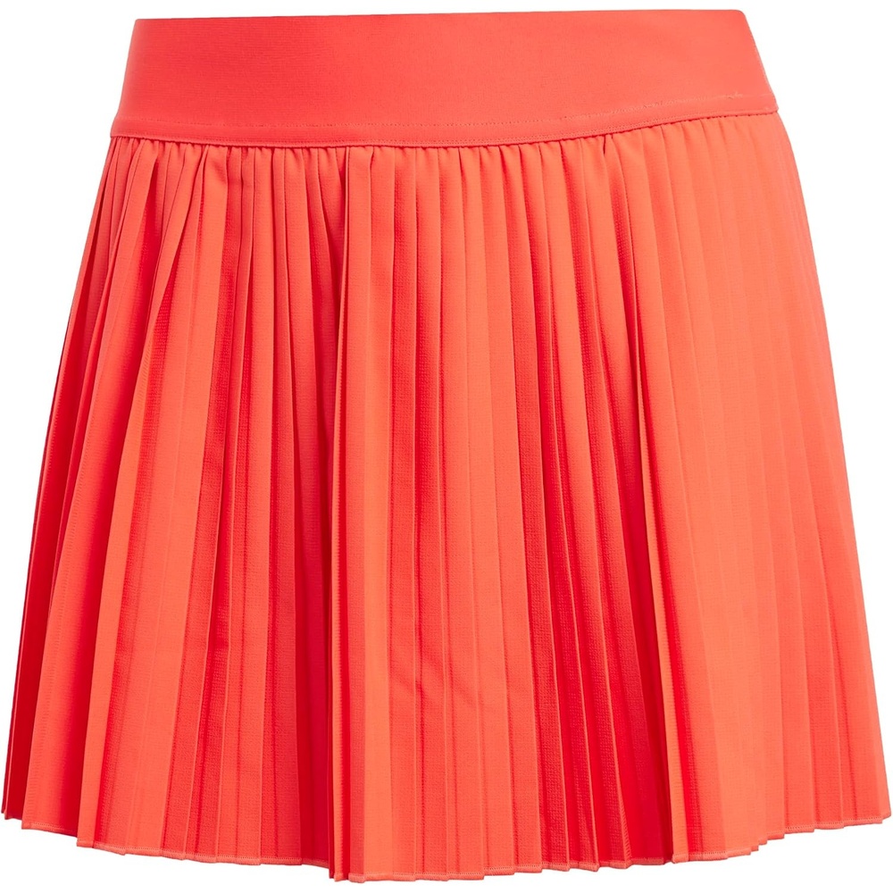 image:imageadidas Womens Club Tennis Climacool Pleated SkirtSemi Lucid Red