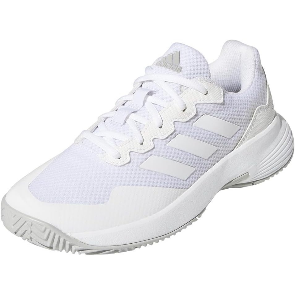 image:imageadidas Womens Gamecourt 2 Tennis ShoesWhiteWhiteGrey
