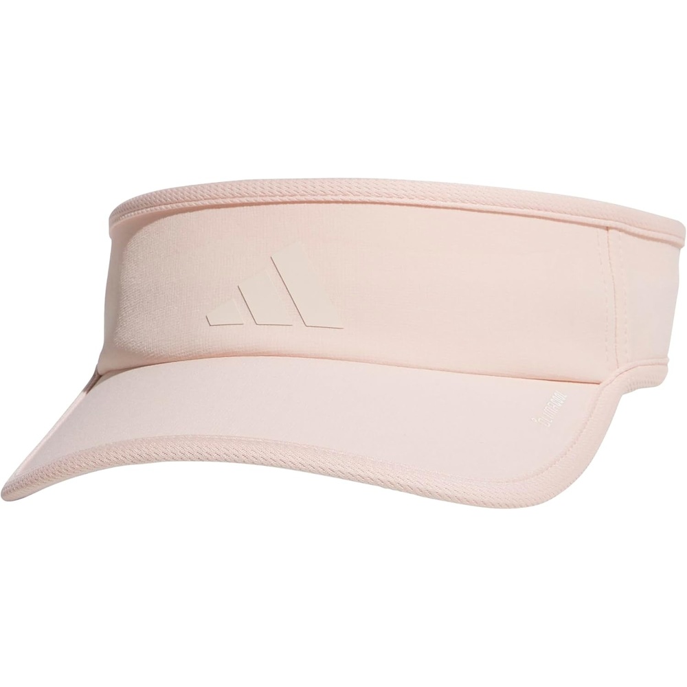 image:imageadidas Womens Superlite Visor OpenTop Design Adjustable Fit Perforated Build HookandLoop Closure AllDay Sun ComfortBlush PinkPink Tint3