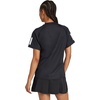 Adidas Womens Club Tennis Climacool 3-Stripes T-Shirt(Black)