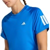 Adidas Womens Club Tennis Climacool 3-Stripes T-Shirt(Glory Blue)