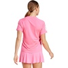 Adidas Womens Club Tennis Climacool 3-Stripes T-Shirt(Lucid Pink)