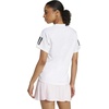 Adidas Womens Club Tennis Climacool 3-Stripes T-Shirt(White)