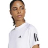 Adidas Womens Club Tennis Climacool 3-Stripes T-Shirt(White)