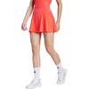 Adidas Womens Club Tennis Climacool Skirt(Semi Lucid Red)