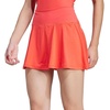 Adidas Womens Club Tennis Climacool Skirt(Semi Lucid Red)