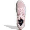 adidas Women’s Adizero Ubersonic 5 Tennis Shoes(Distilled Pink/White/White)