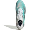 adidas Women’s Adizero Ubersonic 5 Tennis Shoes(Flash Aqua/Silver Metallic/Blush Pink)