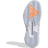 adidas Women’s Adizero Ubersonic 5 Tennis Shoes(White/Halo Blue/Beam Orange)
