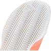 adidas Womens Avaflash Low Tennis Sneakers Shoes – White(Beam Orange/Beam Orange/White)