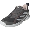 adidas Womens Avaflash Low Tennis Sneakers Shoes – White(Sandy Pink/White/Sandy Pink)
