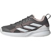 adidas Womens Avaflash Low Tennis Sneakers Shoes – White(Sandy Pink/White/Sandy Pink)