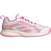 adidas Womens Avaflash Low Tennis Sneakers Shoes – White(White/Silver Metallic/Lucid Pink)