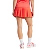 adidas Women’s Club Tennis Climacool Pleated Skirt(Semi Lucid Red)