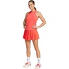 adidas Women’s Club Tennis Climacool Pleated Skirt(Semi Lucid Red)