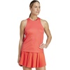 adidas Women’s Club Tennis Climacool Tank Top(Semi Lucid Red)