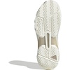 adidas Womens Courtjam Control 3 Tennis Sneakers Shoes – White | Tennis Shoes(Off White/Off White/Champagne Metallic)