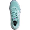 adidas Womens Courtjam Control 3 Tennis Sneakers Shoes – White | Tennis Shoes(Semi Flash Aqua/White/Cobalt Blue)