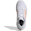 adidas Womens Courtjam Control 3 Tennis Sneakers Shoes – White | Tennis Shoes(White/Beam Orange/Crystal White)