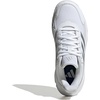 adidas Womens Courtjam Control 3 Tennis Sneakers Shoes – White | Tennis Shoes(White/Silver Metallic/Grey)