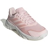 adidas Womens Courtjam Control 3 Tennis Sneakers Shoes – White | Tennis Shoes(Wonder Quartz/Crystal White)