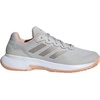 adidas Women’s Gamecourt 2 Tennis Shoes(Grey/Cyber Metallic/Powder Coral)