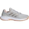 adidas Women’s Gamecourt 2 Tennis Shoes(Grey/Cyber Metallic/Powder Coral)
