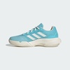 adidas Women’s Gamecourt 2 Tennis Shoes(Light Aqua/Off White/Bright Red)