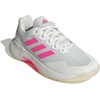 adidas Women’s Gamecourt 2 Tennis Shoes(White/Lucid Pink/Black)