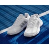 adidas Women’s Gamecourt 2 Tennis Shoes(White/Silver Metallic/Silver Metallic)