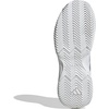adidas Women’s Gamecourt 2 Tennis Shoes(White/Silver Metallic/Silver Metallic)