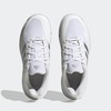 adidas Women’s Gamecourt 2 Tennis Shoes(White/Silver Metallic/White)