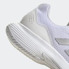 adidas Women’s Gamecourt 2 Tennis Shoes(White/Silver Metallic/White)